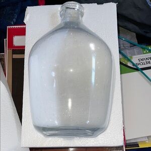 Clear Glass Bottle